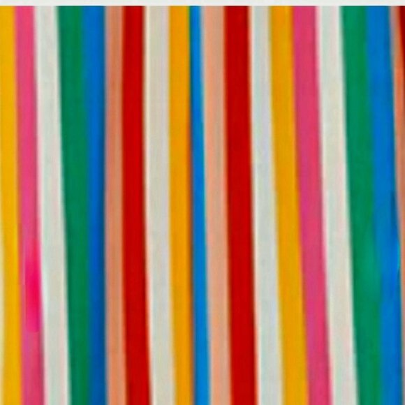 Unique Vintage Rainbow Striped Burton Caftan Dress size o/s - Picture 6 of 16